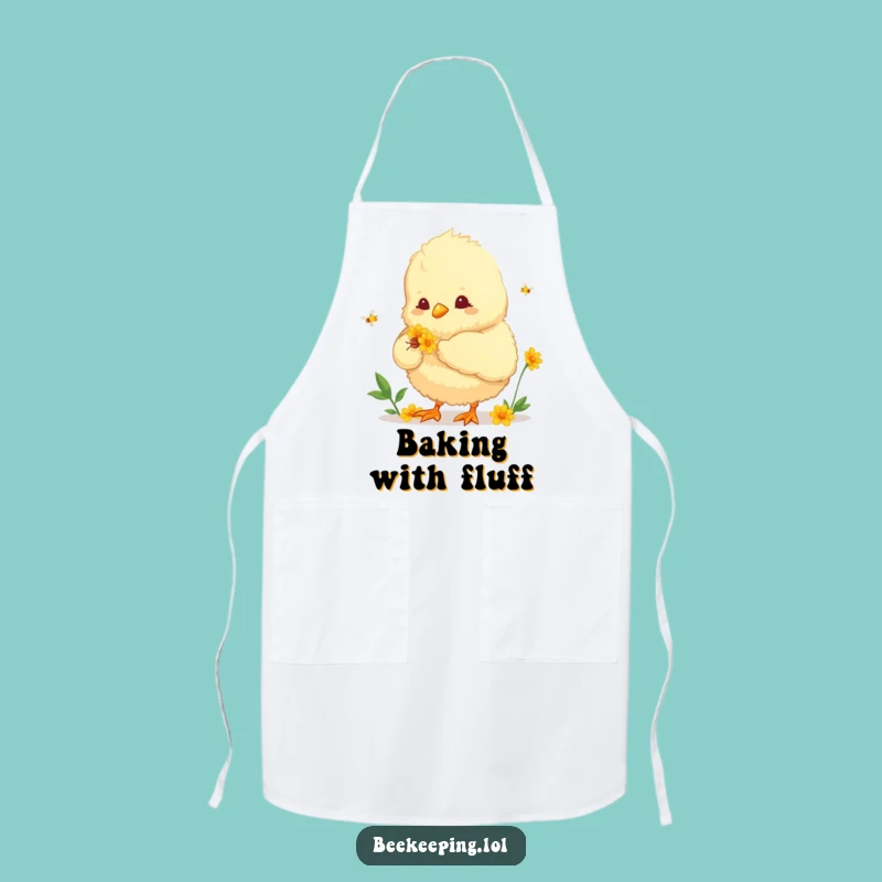 Funny Chick Nectar Apron - Little Helper Kitchen Fun - Chef Gift