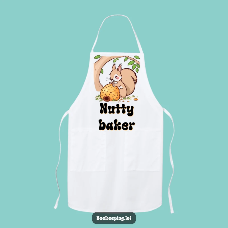 Funny Squirrel Hive Apron - Little Beekeeper Fun - Chef Gift