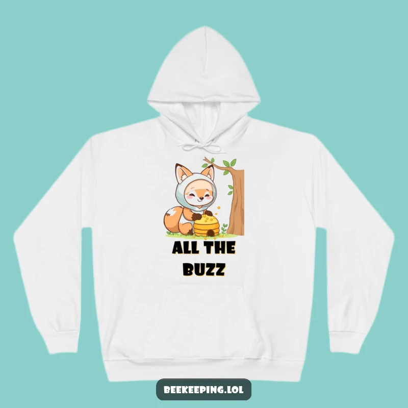 Funny Fox Beekeeper Hoodie - Cozy & Protective, Ultimate Funny Gift