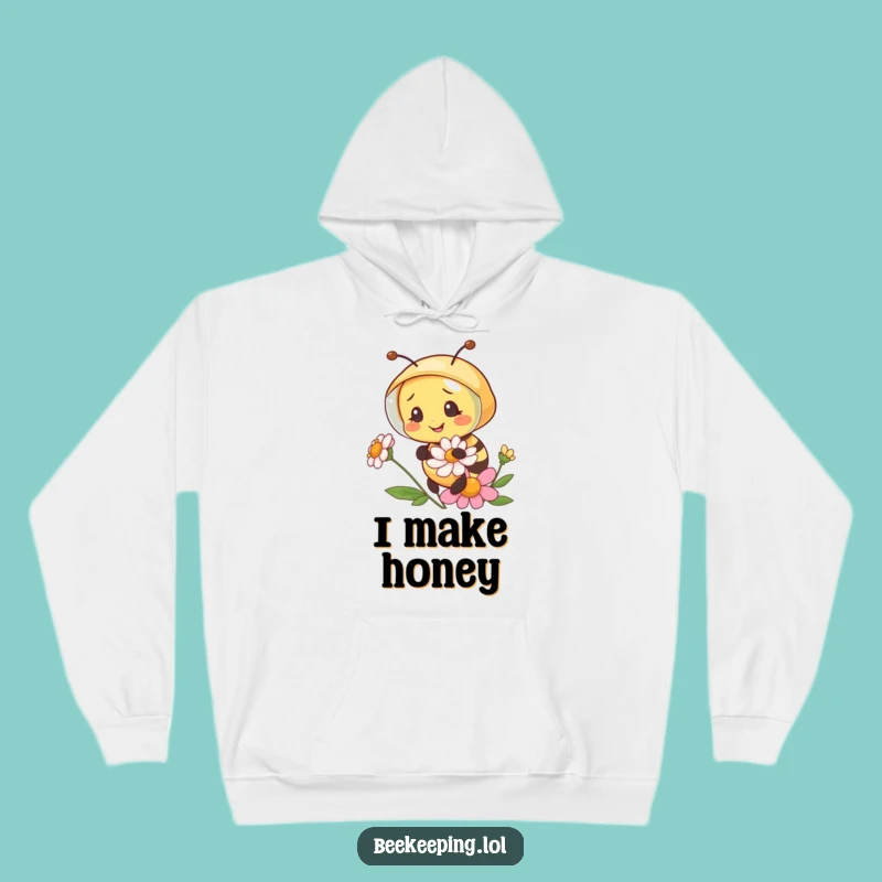 Funny Bee Beekeeper Hoodie - Cozy Flower Examine Sweatshirt, Ideal Humorous Gift