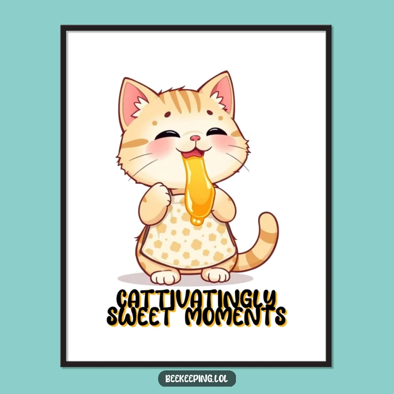 Free Printable Cat Wall Art - Funny Downloadable Decor for Playful Spaces