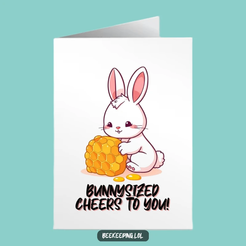 Free Printable Bunny Congratulations Card: Hilarious Downloadable Gift Success!