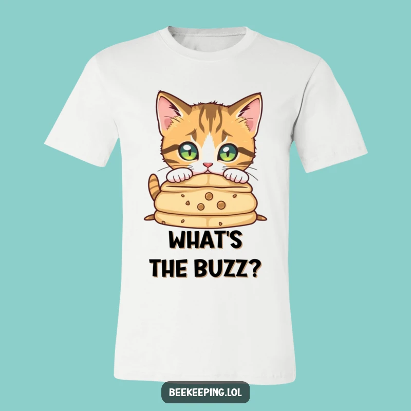 Funny Curious Cat T-Shirt - Explore the Sweet Mysteries of Life