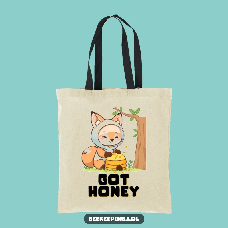 Funny Fox Beekeeper Tote Bag - Spacious & Stylish, Perfect Funny Gift